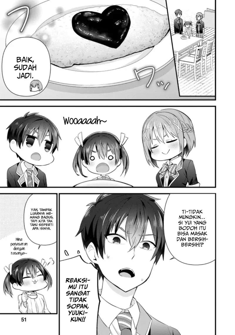 The Cute Girl Sitting Next to Me Is Trying to Make Me Fall in Love With Her as a Way to Ridicule Me, but the Tables Were Turned on Her Before She Knew It Chapter 07 Gambar 20